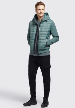 Khujo Bolt Matt - Jas - Kupfergrün -Herenkledingwinkel d9c23c339a6d4eb0b3eadf493374f161