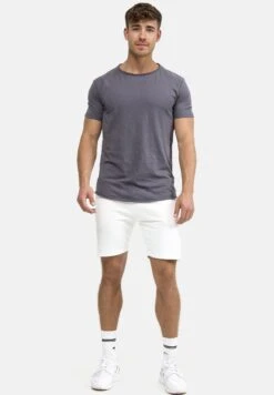 Indicode Jeans Wilbur - T-Shirt Print - Grau -Herenkledingwinkel dd56a9cce7684f2097c3fdfafb412a07