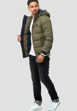 Indicode Jeans RegularFit - Winterjas - Dark Green 9 Indicode Jeans RegularFit - Winterjas - Dark Green -Herenkledingwinkel e436e4829b5a4688a6530e94d3d0f837
