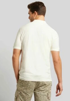 Bugatti Modern Fit - Poloshirt - Ecru -Herenkledingwinkel f660fd16b34d4c36b27bf4daa99a2e0c