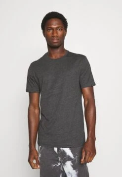 Pier One 3 Pack - T-Shirt Basic - Black/Mottled Dark Grey/Bordeaux 13 Pier One 3 Pack - T-Shirt Basic - Black/Mottled Dark Grey/Bordeaux -Herenkledingwinkel fbb1fa11fda54722bafd9df33f46d342