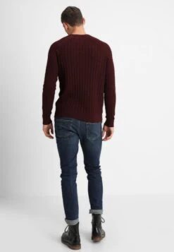 Pier One Trui - Mottled Bordeaux -Herenkledingwinkel fc1817f3db34423ca2bcccf59d46c923