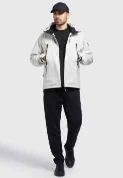 Khujo Adam - Regenjas - Hellgrau 12 Khujo Adam - Regenjas - Hellgrau -Herenkledingwinkel ffbf1a3b17134de69b194b119c12fa2e